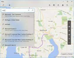 These are the map results for 1 microsoft way, redmond, wa 98052, usa. Windows Maps Wikipedia