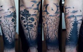 Fantastic moon tattoo design on back. Tons Of Glorious Moon Tattoos Tattoos Beautiful
