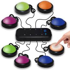 Buy Teacher S Choice 8 Player Light Up Game Buzzer System Master Display Shows The Winner Great For Trivia Competition Spelling Bees And More Online In Turkey B0831spwr9
