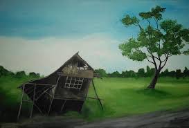 What is important to the philippine culture and tradition? Bahay Kubo Painting By Robert Cunningham