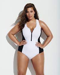 Forever 21 Plus Size Paneled One Piece 33 Forever 21 Chooses Ashley Graham To Model Ridiculously Flattering Swimsuits You Ll Need Now Flattering Swimsuits Plus Size Swimwear Plus Size Swimsuits