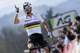Julian alaphilippe born 11 june 1992 in saintamandmontrond is a french road cyclist and cyclocross racer he currently rides for the team quickstep floor. World Champion Alaphilippe Opts Out Of Competing At Tokyo 2020