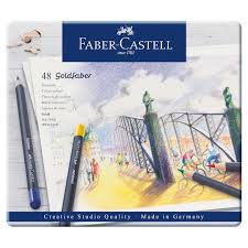 Which is better wax or oil based pencils? Faber Castell Goldfaber Colour Pencil 48 Color Tin Set Michaels