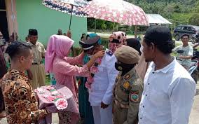 Selama perayaan festival tidore 2018 di maluku utara, rabu (11/4). Aa 0nzy4ojoiom