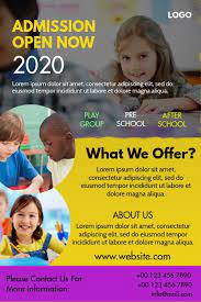Admission Open Postertemplate Design Created With Postermywall Admissions Poster Template Video Marketing