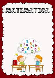 Imagenes ingles ingles basico para niños ingles niños. Caratulas De Matematicas Para Colorear