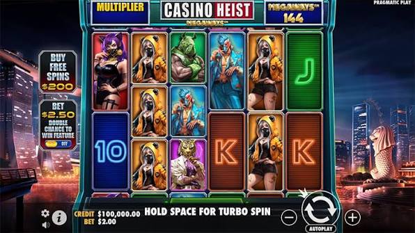 Casino Heist Megaways Demo Slot | Play for Free