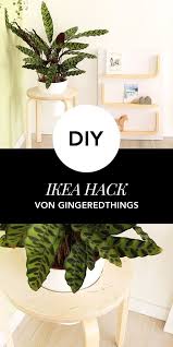 Ikea Hack So Leicht Wird Aus Einem Ikea Tisch Ein Pflanzenstander Ikea Ikea Diy Wohnklamotte