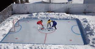 Arctic Backyard Ice Rink Kit 18 X 25 Backyard Ice Rink Backyard Rink Outdoor Skating Rink