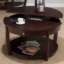 Round Side Table With Drawer Circular Coffee Table Round Wood Coffee Table Folding Coffee Table