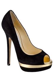 Beautiful Black And Gold High Heels Jimmy Choo Black Gold Open Toe Pumps Choos Heels Shoes Heels Resort Shoe Jimmy Choo Heels