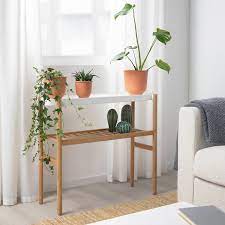 Originales, tendances et pratiques, elles ont tout pour plaire. Satsumas Jardiniere Bambou Blanc 27 70 Cm Ikea
