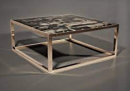 To clean, use damp cotton cloth to wipe clean. Petrified Wood Coffee Table By Hudson Furniture Inc Coffee Tables Ambista