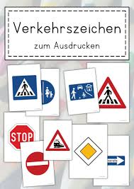 Verkehrszeichen 209 10 vorgeschriebene fahrtrichtung links. Verkehrszeichen Zum Ausdrucken Verkehrserziehung Verkehrserziehung Grundschule Verkehr