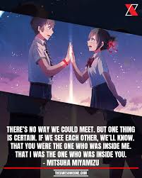 Check spelling or type a new query. 19 Kimi No Na Wa Quotes Your Name Quotes The Awesome One