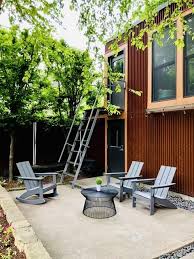 Modern Adirondack Rocking Chair In 2020 Modern Adirondack Modern Adirondack Chair Adirondack Rocking Chair