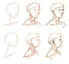 Draw the entire shape of the head first. How To Draw The Neck And Shoulders With Jake Spicer How To Artists Illustrators Original Art For Sale Direct From The Artist