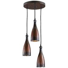For The Left Side Of The Built In Couch Reading Nook Uttermost Alpena 3 Light Copp Light Fixtures Bedroom Ceiling Pendant Lighting Living Multi Light Pendant