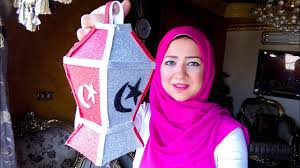 فرحى اولادك واعمليلهم فانوس رمضان بالكرتون و بورق الفوم Youtube