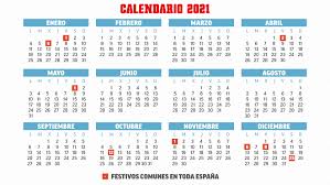 Puedes colaborar con nosotros, haciendo una donación en el siguiente. Calendario Laboral 2021 En Espana Y En Cada Comunidad Autonoma Dias Festivos Y Puentes Marca