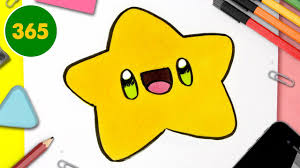 Dessin kawaii facile à faire, mettant en scène un autre personnage aussi appétissant. Comment Dessiner Une Etoile Kawaii Etape Par Etape Dessins Kawaii Facile Social Useful Stuff Handy Tips