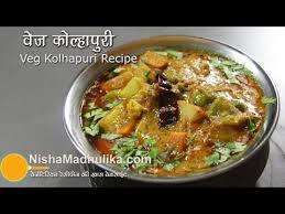 Veg Kolhapuri Recipe Recipe Recipes Veg Korma