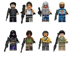 Fortnite The Reaper Blue Team Leader Raven Minifigures Compatible Lego Game Fortnite Toy Vanytoy Com Lego Minifigures Toys Team Blue Lego Games Mini Figures