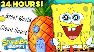 We have a massive amount of hd images that. 24 Hours Inside Spongebob S House An Entire Day At The Pineapple Youtube