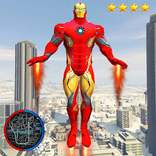 Falling from outer space as ironman in roblox ironman simulator 2. Super Iron Rope Hero Fighting Gangstar Crime Apps On Google Play