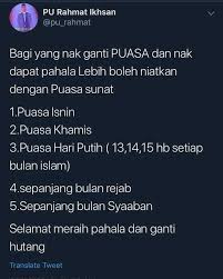 Niat puasa senin kamis dilakukan ketika kita hendak berpuasa sunnah puasa senin dan kamis. Viral Johor Gabung Dua Niat Niat Je Bahasa Melayu Facebook