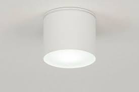plafondlamp 73151 modern aluminium wit mat plafondlamp badkamerlamp badkamer plafondlamp