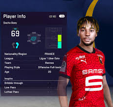 Futbola rennes'de başlayan ve 2019'da a takım kadrosuna dahil edilen 20 yaşındaki oyuncu. Pes 2021 Faces Sacha Boey Soccerfandom Com Free Pes Patch And Fifa Updates