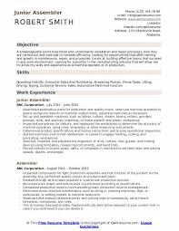 assembler resume samples qwikresume