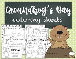 This lovely set of coloring sheets feature a. Groundhog Day Coloring Worksheets Teaching Resources Tpt