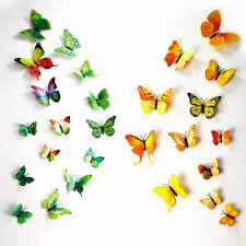 Download Wallpaper Rolls Sheets Home Garden Wall Art 3d Butterfly Wall Stickers Wall Decors Wall Decorations Bistrozdravo Com