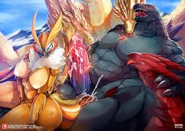 Rule34 - If it exists, there is porn of it  agitype01, godzilla, king  ghidorah, mothra  3980713