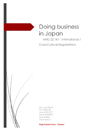 Pdf Doing Business In Japan Victor Bellini Academia Edu