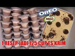 Sajikan croffle dengan sirup maple atau es krim. Es Krim Milo Oreo Lembut Padat Tips Trik Youtube Es Krim Ide Makanan Makanan Penutup Mini