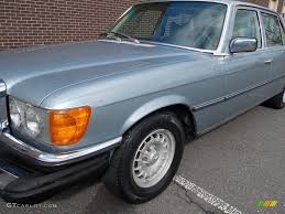 Image result for Silver Blue 1980 Mercedes