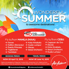 Popular airlines flying from manila to kota kinabalu. Airasia Summer Sale For Only Php 599 Pisofare Co