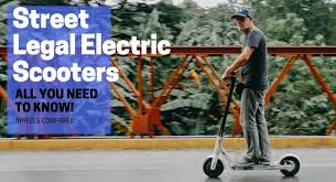 Street Legal Electric Scooters For Adults In 2019 New Guide