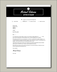 This email is in response to your job post about an opening for a project manager's role at your firm. Inquiry Letter Sample Cover Letter Example Job Enquiry Letter Format Job Application Sample Cv