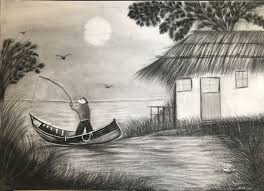 Delta dunarii are o intindere de 2540 kmp , reprezinta cea mai noua unitate naturala din tara noastra. Delta Dunarii Artwork Art Painting