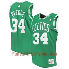 Das boston celtics icon edition nike nba swingman trikot wurde von der spielausrüstung der profis inspiriert. Nba Boston Celtics Trikot Paul Pierce 34 Hardwood Classics Grun Swingman Herren