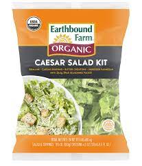 Organic Caesar Salad Kit Earthbound Farm Always Organic