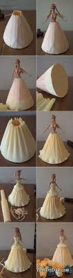 Is there an easy way to make a doll dress? How To Make A Barbie Dress With Paper 7 Features Of How To Make A Barbie Dress With Paper That Make Everyone Love It She Likes Fashion
