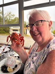 Lobster supper was the best I had all day