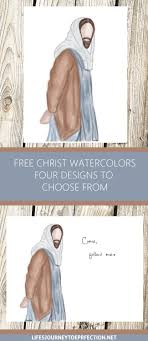 Jesus christ vol3 base relief pendant 3d printable. Christ Watercolor Printables And Handouts Jesus Christ Lds Christ Pictures Of Christ Lds