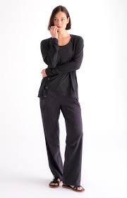 Conscious Zen Like Comfort Pants In Black Travel Clothes Women Ship Clothes Travel Cardigan