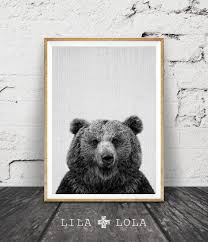 Popular Items For Woodland Nursery Art On Etsy Bear Wall Art Woodland Animal Wall Art Animal Wall Art